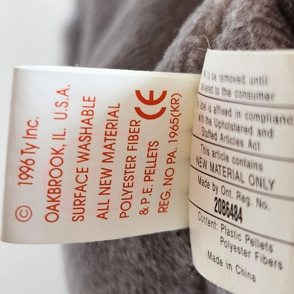 Ty Beanie Baby Spike 3"- 4th Generation Hang Tag 6th Tush Tag BNWT - Picture 7 of 9